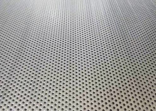 Galvanized Round Hole Perforated Sheet 0.5mm 200mm Perforated Grill Sheet
