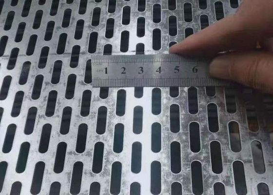 Stainless Steel 304 Perforated Metal Mesh 1mm Perforated Steel Screen Noise Reduction