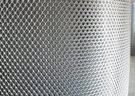 Copper Plate 0.5mm Expanded Metal Mesh 8mm Expanding Mesh Sheets